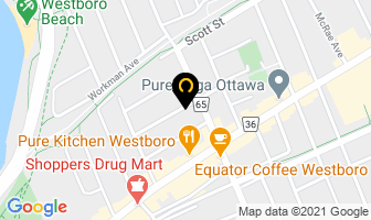 Westboro Animal Hospital in Guelph map