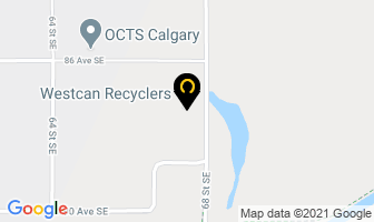 Westcan Recyclers Ltd in Calgary map