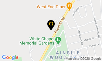 Westdale Car Service in Hamilton map