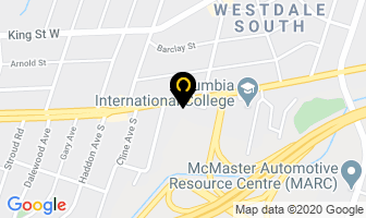 Westdale Driving School Inc in Hamilton map