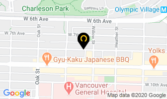 Westech Dental Laboratories Ltd in Vancouver map