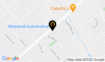 Westend Automotive in Guelph map