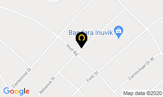 Western Arctic Dental Group Ltd in Inuvik map