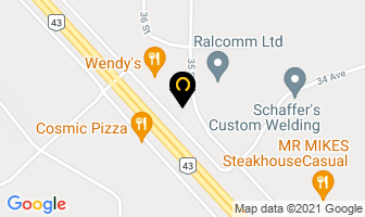 Western Budget Motel in Kirkland map