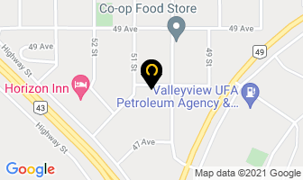 Western Commercial Carriers Ltd in Valleyview map