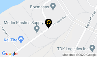 Western Concord Mfg Ltd in Delta map