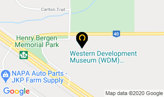Western Development Museum in North Battleford map