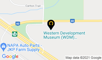 Western Development Museum in North Battleford map
