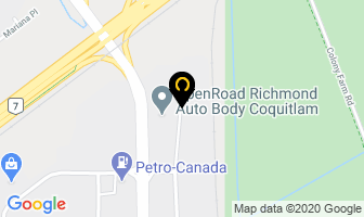 Western Glass Inc in Coquitlam map