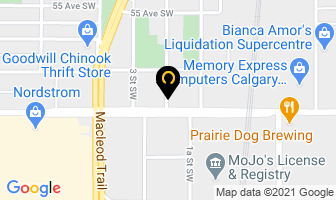 Western Labour Services Inc in Calgary map