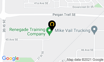 Western Logistics in Calgary map