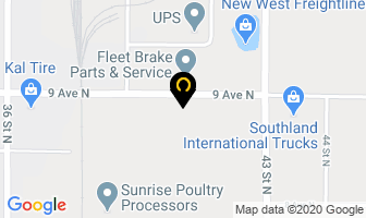 Western Materials Handling & Equipment Ltd in Lethbridge map