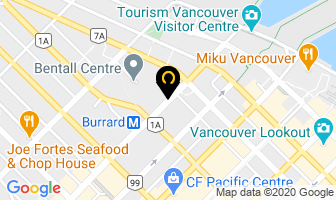 Western Red Cedar Lumber Assn in Vancouver map