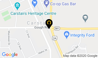 Western Sky Saddlery in Carstairs map