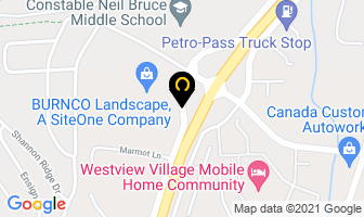 Western Transport Ltd in Westbank map