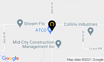 Western Ultrasonics Inc in Edmonton map