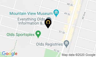 Western Waste Systems in Olds map