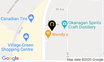 Western Water Associates Ltd in Vernon map