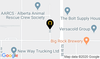 Westfab Industries Inc in Calgary map