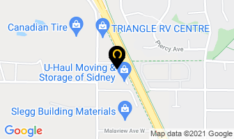 Westfalia Speed Shop in North Saanich map