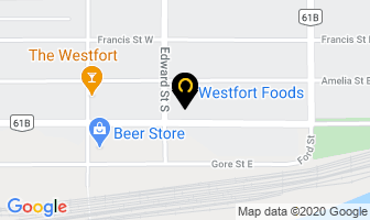 Westfort Foods Inc in Thunder Bay map