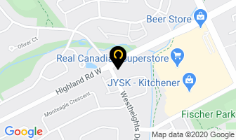 Westheights Medical Clinic in Kitchener map