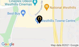 Westhills Dental Centre in Calgary map