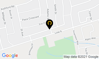 Westin Homes in Bradford West Gwillimbury map
