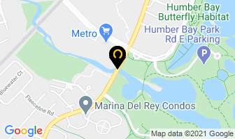 Westlake Property Management in Etobicoke map