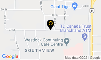 Westlock Foundation Self-Contained Housing in Westlock map