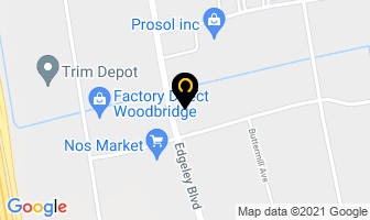 Westmetro Glass Service Ltd in Vaughan map