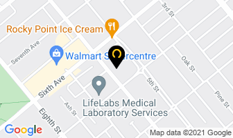 Westminster Centre in New Westminster map