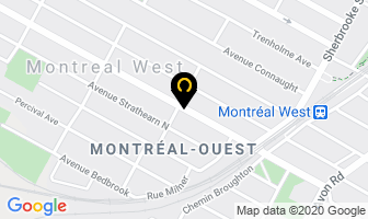 Westminster Cleaners in Montréal-Ouest map