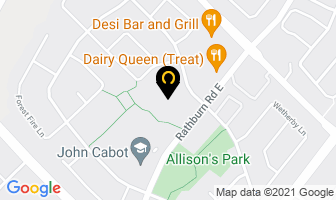 Westminster Court in Mississauga map
