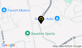 Westminster Motors in Toronto map
