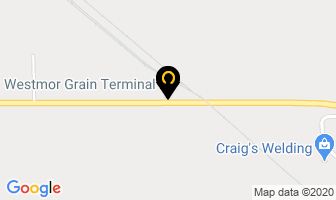 Westmor Grain Terminal in Morinville map