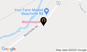 Westmount Motel in Woodstock map