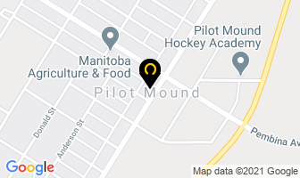 Westoba Credit Union Ltd in Pilot Mound map