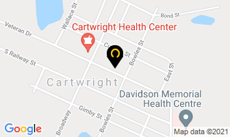 Westoba Credit Union Ltd in Seaforth map