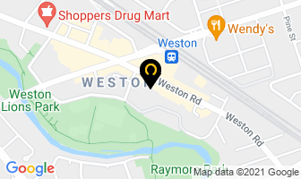 Weston Area Emergency Support in Orillia map