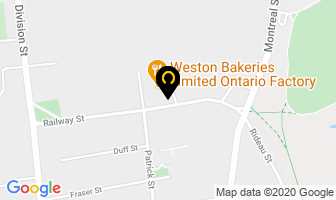 Weston Bakeries Limited Ontario in Kingston map