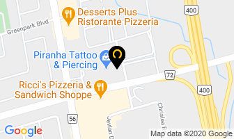 Weston Langstaff Dental Centre in Vaughan map