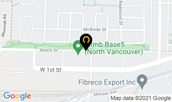 Westshore Marketing in North Vancouver map