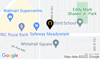 Westside Family Dental in Edmonton map