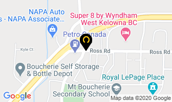 Westside Liquor Store in West Kelowna map