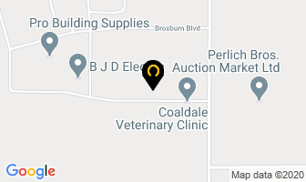 Westside Service Ltd in Lethbridge map