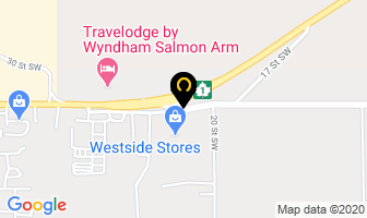 Westside Stores in Salmon Arm map