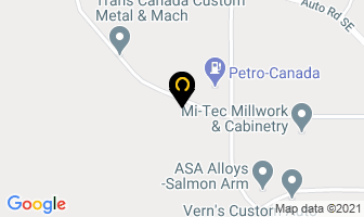 Westside Used Auto Parts in Salmon Arm map