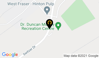 Westview Family Day Homes in Hinton map