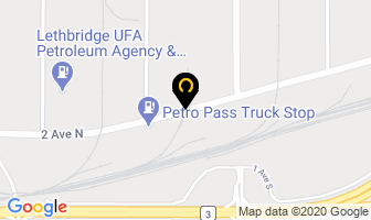 Westway Feed Products in Lethbridge map